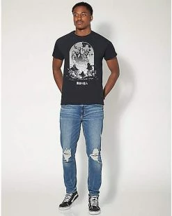 Deals 🔥 Face Off T 👕 Shirt - Attack on Titan ⌛ -EASY Come EASY GO-shop 07633126 c