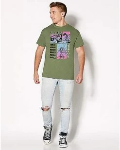 Best Pirce 😀 Panel Logos T 👕 Shirt - Attack on Titan 💯 -EASY Come EASY GO-shop 07633365 c