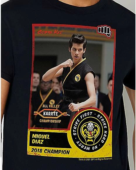 Top 10 โ๏ธ Miguel Diaz T ๐ Shirt - Cobra Kai ๐ 4 Top 10 โ๏ธ Miguel Diaz T ๐ Shirt - Cobra Kai ๐ - Image 2