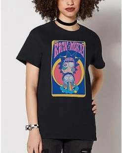 Top 10 🥰 Psychedelic Poster T 👚 Shirt - Rick and Morty 💯 -EASY Come EASY GO-shop 07633969 e