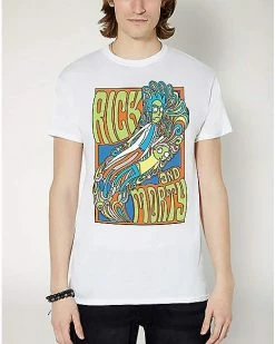 Best reviews of 😍 Psychedelic Swirl Rick and Morty T 👕 Shirt 🤩