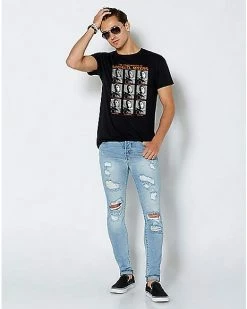 Promo 🔔 The Many Moods of Michael Myers T 👚 Shirt - 🦇 Halloween 🛒 -EASY Come EASY GO-shop 07659337 c