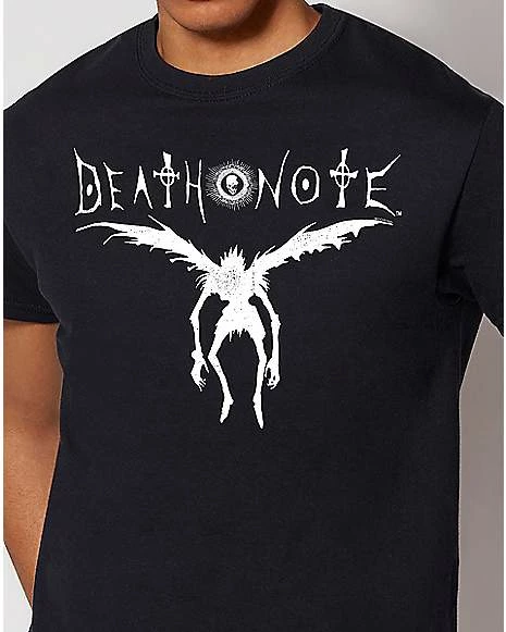 Wholesale ๐ Logo Ryuk T ๐ Shirt - Death Note ๐งจ 4 Wholesale ๐ Logo Ryuk T ๐ Shirt - Death Note ๐งจ - Image 2