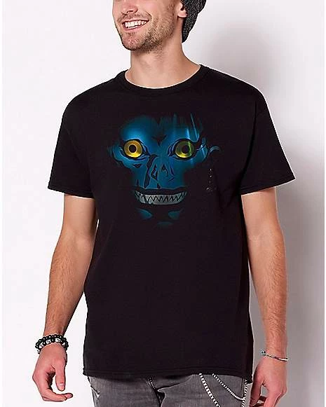 New โญ Face Ryuk T ๐ Shirt - Death Note ๐ 3 New โญ Face Ryuk T ๐ Shirt - Death Note ๐