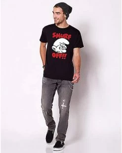 Cheapest 🌟 Smurf Off T 👕 Shirt - The Smurfs 👏 -EASY Come EASY GO-shop 07659931 c