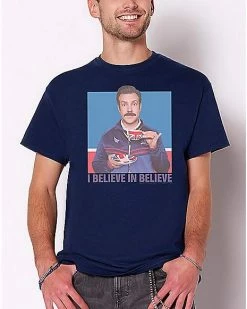 Buy 👍 I Believe in Believe T 👕 Shirt - Ted Lasso 😍