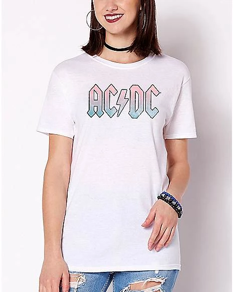 Cheapest โ๏ธ Pastel ACDC T ๐ Shirt ๐ 3 Cheapest โ๏ธ Pastel ACDC T ๐ Shirt ๐