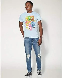 Hot Sale ⭐ Rainbow Care Bears T 👚 Shirt ✨ -EASY Come EASY GO-shop 07662729 f