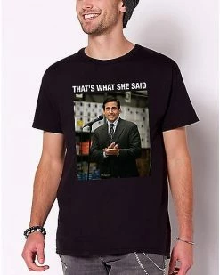 Outlet 🔔 That's What She Said T 👚 Shirt - The Office 🎉