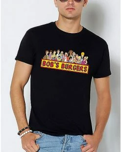 New โ Characters Bob's Burgers T ๐ Shirt ๐คฉ