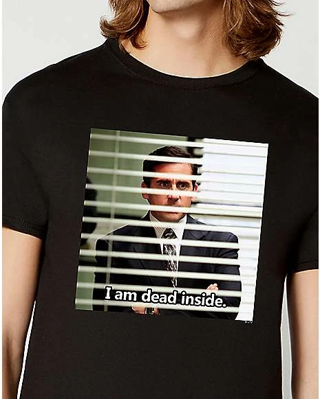 Promo โญ Dead Inside T ๐ Shirt - The Office โ 4 Promo โญ Dead Inside T ๐ Shirt - The Office โ - Image 2