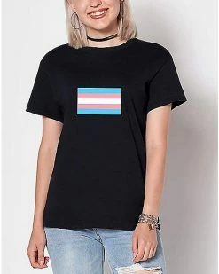 Best Sale ✔️ Transgender Pride Flag T 👚 Shirt 👍