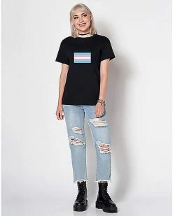 Best Sale ✔️ Transgender Pride Flag T 👚 Shirt 👍 -EASY Come EASY GO-shop 07664790 c