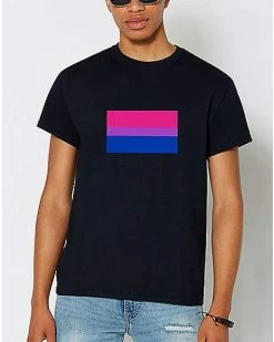Best Pirce 🌟 Bisexual Pride Flag T 👚 Shirt 🛒 -EASY Come EASY GO-shop 07664915 e