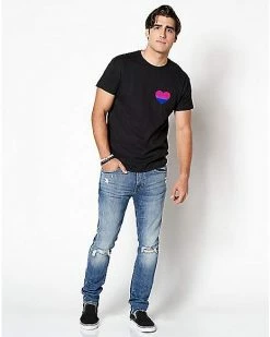 New 🌟 Bisexual Pride Heart T 👕 Shirt ✔️ -EASY Come EASY GO-shop 07665045 g