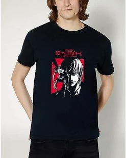 Hot Sale 😍 Ryuk & Light Yagami T 👕 Shirt - Death Note 💯