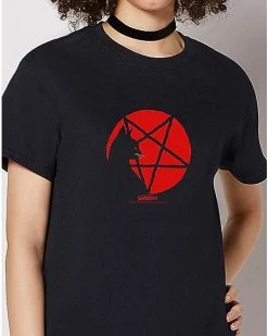 Alternative view of Cheapest 😍 Salem Pentagram T 👚 Shirt - Chilling Adventures of Sabrina 🤩