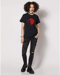 Cheapest 😍 Salem Pentagram T 👚 Shirt - Chilling Adventures of Sabrina 🤩 8 Cheapest 😍 Salem Pentagram T 👚 Shirt - Chilling Adventures of Sabrina 🤩 -EASY Come EASY GO-shop 07666175 c