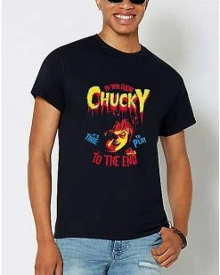 Best Sale 🔥 Friend to the End Chucky T 👕 Shirt 🎉