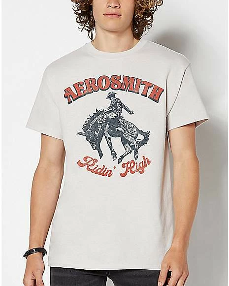 Hot Sale ๐ Riding High T ๐ Shirt - Aerosmith ๐ 3 Hot Sale ๐ Riding High T ๐ Shirt - Aerosmith ๐