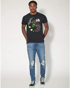 Deals 👍 Collage Sandworm Beetlejuice T 👕 Shirt 💯 -EASY Come EASY GO-shop 07670466 c