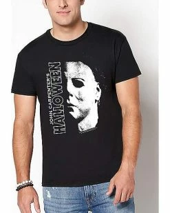 Deals 💯 Michael Myers Face T 👚 Shirt - 🎃 Halloween ⌛