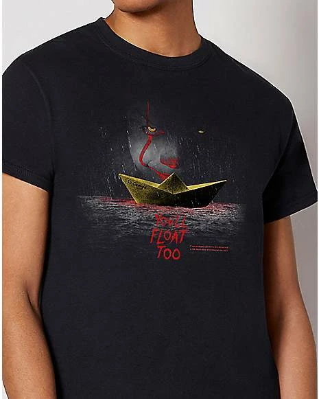 Best reviews of π₯ Pennywise Behind Boat T π Shirt - It π 4 Best reviews of π₯ Pennywise Behind Boat T π Shirt - It π - Image 2