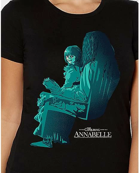 Best Pirce 𧨠Annabelle in Chair T π Shirt π 4 Best Pirce 𧨠Annabelle in Chair T π Shirt π - Image 2