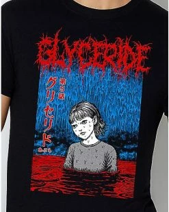 Deals 😀 Glyceride T 👚 Shirt - Junji Ito 🔔 -EASY Come EASY GO-shop 07672728 b