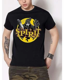 Coupon ๐ Ghost Face Spirit ๐ง Halloween Logo T ๐ Shirt ๐