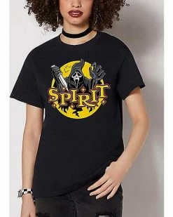 Coupon 👏 Ghost Face Spirit 🧛 Halloween Logo T 👚 Shirt 🎁 -EASY Come EASY GO-shop 07677362 e