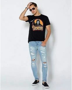 Cheapest 😍 Ghost Face Spencer's Logo T 👚 Shirt 👏 -EASY Come EASY GO-shop 07681067 c