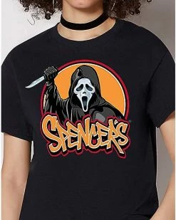 Cheapest 😍 Ghost Face Spencer's Logo T 👚 Shirt 👏 -EASY Come EASY GO-shop 07681067 f