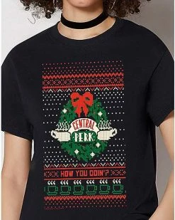 Buy 🎁 Central Perk Wreath T 👚 Shirt - Friends 👍 -EASY Come EASY GO-shop 07690803 f
