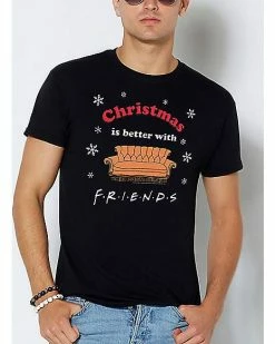 Outlet 🔥 Christmas Is Better With Friends T 👕 Shirt - Friends ✔️
