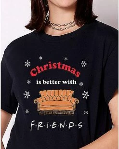 Outlet 🔥 Christmas Is Better With Friends T 👕 Shirt - Friends ✔️ -EASY Come EASY GO-shop 07690860 f
