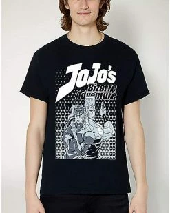 Discount 🧨 Kakyoin and Polnareff T 👕 Shirt - JoJo's Bizarre Adventure 🎁