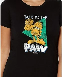 Wholesale 🧨 Garfield Talk To The Paw T 👕 Shirt 🤩 -EASY Come EASY GO-shop 07691322 f
