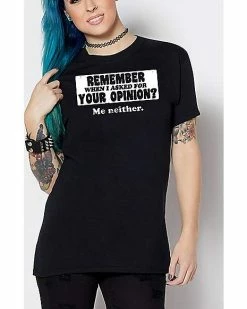 Best Sale ✨ Did I Ask For Your Opinion T 👕 Shirt 🥰 -EASY Come EASY GO-shop 07691595 e