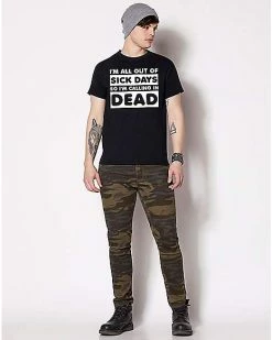 Deals 🧨 I'm Calling In Dead T 👚 Shirt 🤩 -EASY Come EASY GO-shop 07691710 c