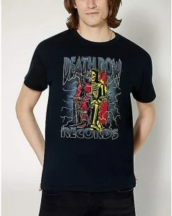 Budget 😀 Death Row Records Lightning Logo T 👕 Shirt 🔔
