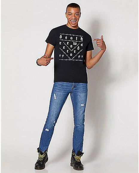 Promo β Barbed Wire Death Row Records T π Shirt π 5 Promo β Barbed Wire Death Row Records T π Shirt π - Image 3