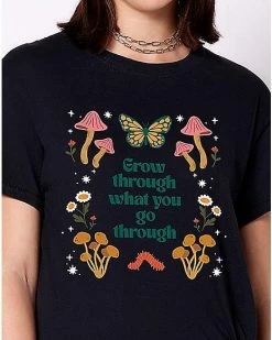 Flash Sale ❤️ Grow Through What You Go Through T 👚 Shirt 😍 -EASY Come EASY GO-shop 07692726 f