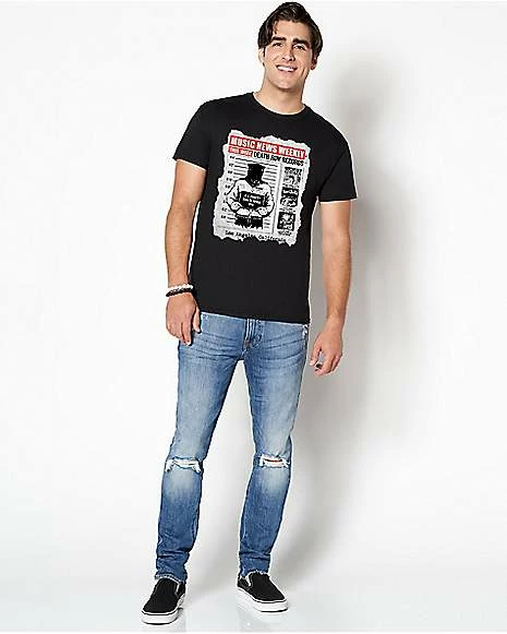 Wholesale ๐ฏ Death Row Records Newspaper T ๐ Shirt ๐ 5 Wholesale ๐ฏ Death Row Records Newspaper T ๐ Shirt ๐ - Image 3