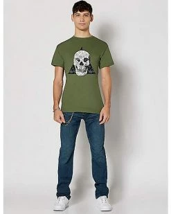 Best reviews of ✔️ Green Skull Triangle T 👚 Shirt 😀 -EASY Come EASY GO-shop 07692999 c
