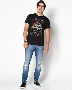 Outlet 💯 Happy Holigays T 👕 Shirt 👍 -EASY Come EASY GO-shop 07699671 c