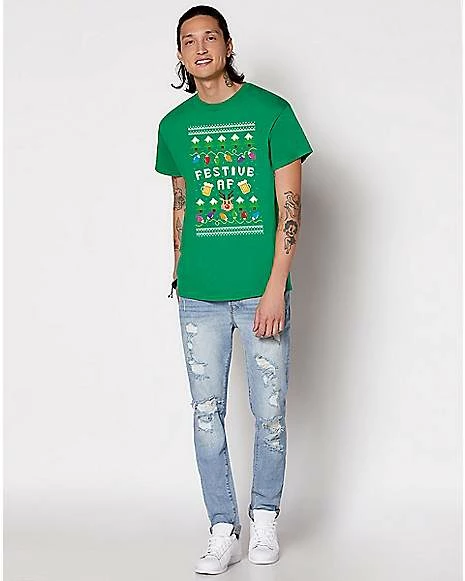 Outlet 🤩 Festive AF T 👕 Shirt 👏 5 Outlet 🤩 Festive AF T 👕 Shirt 👏 - Image 3